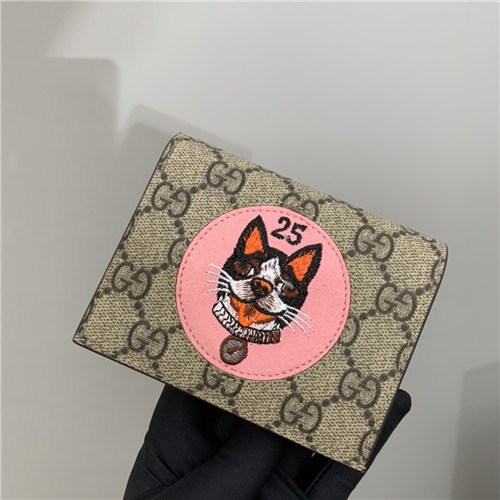 Gucci 2020 Men's Leather Wallet,11cm