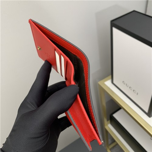 Gucci 2020 Men's Leather Wallet,11cm