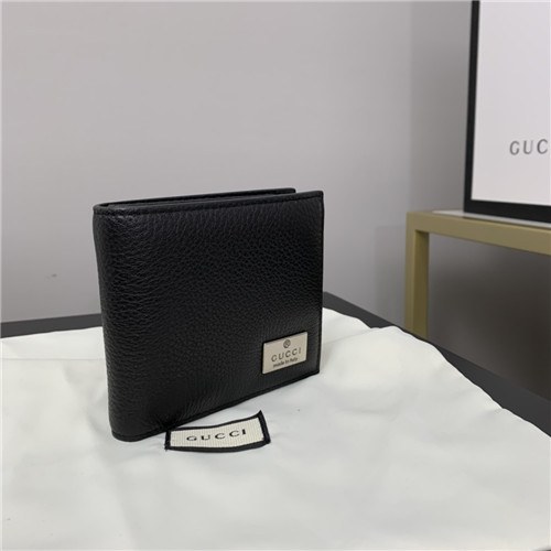 Gucci 2020 Men's Leather Wallet,12cm