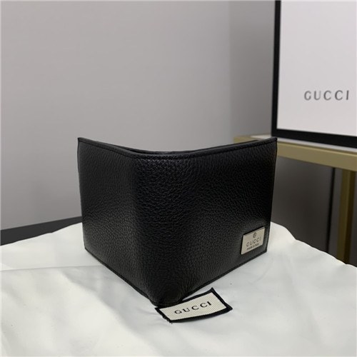 Gucci 2020 Men's Leather Wallet,12cm
