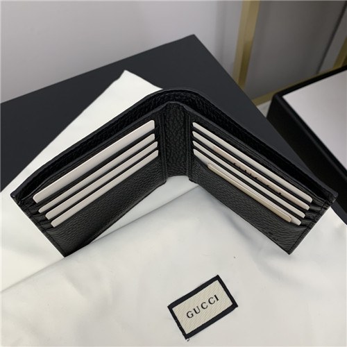 Gucci 2020 Men's Leather Wallet,12cm