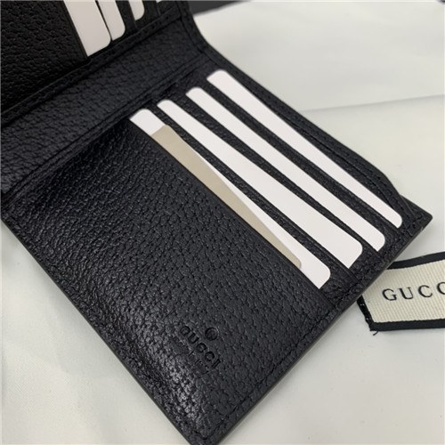 Gucci 2020 Men's Leather Wallet,12cm