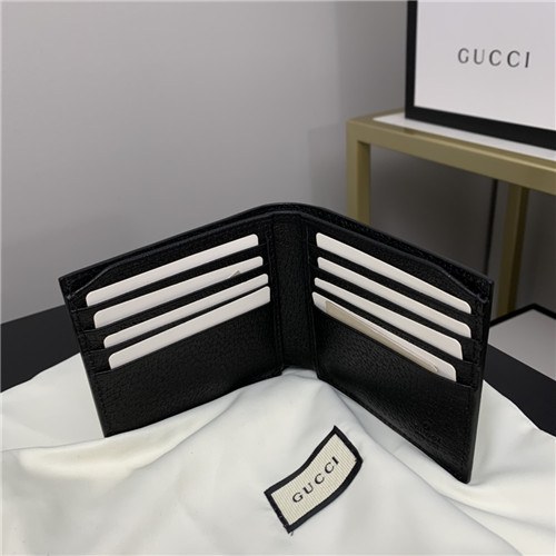 Gucci 2020 Men's Leather Wallet,12cm