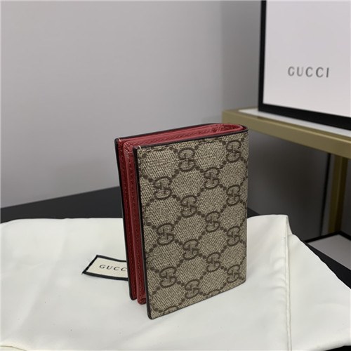Gucci 2020 Embroidery Leather Wallet,11cm