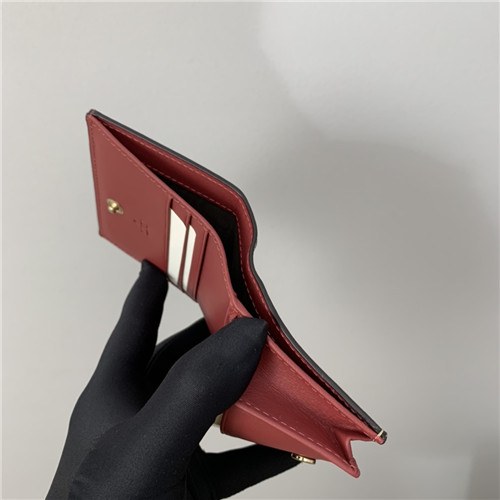 Gucci 2020 Embroidery Leather Wallet,11cm