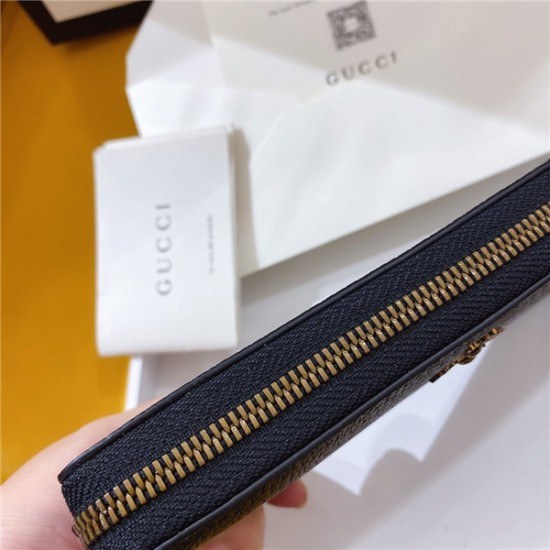 구찌 2020 남서용 장지갑,19cm,GUW0172,블랙