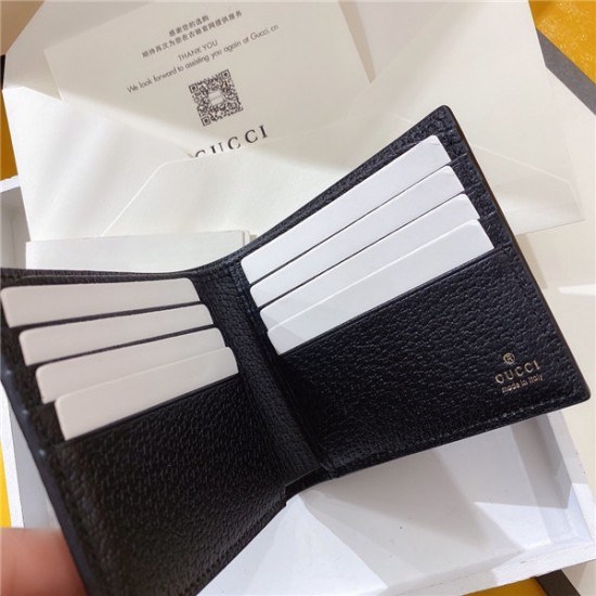 구찌 2020 남성용 반지갑,11cm,GUW0170,블랙