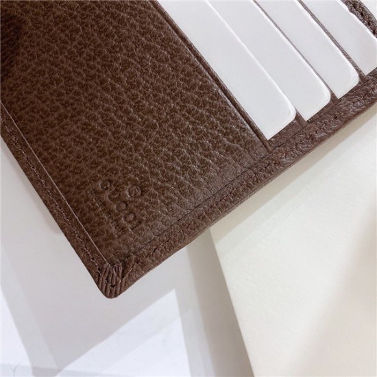 구찌 2020 남성용 반지갑,11cm,GUW0169,브라운