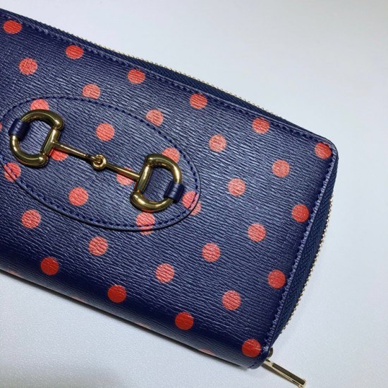 구찌 2020 여성용 레더 장지갑,GUW0159.Size(19cm), 네이비