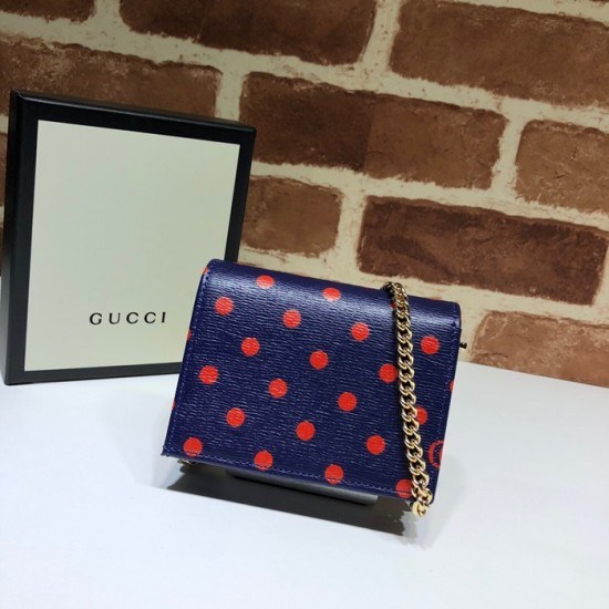 Gucci 2020 Ladies Leather Chain Wallet ,623180