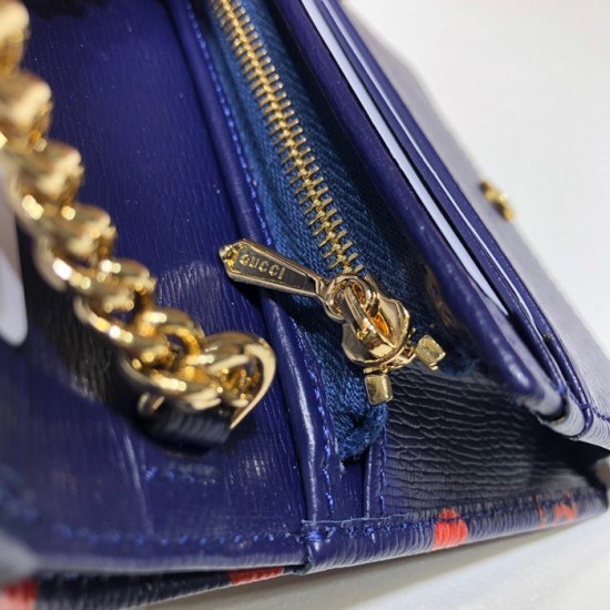 Gucci 2020 Ladies Leather Chain Wallet ,623180
