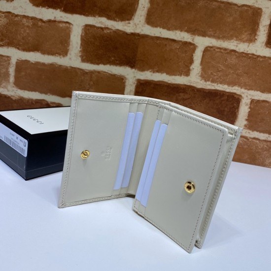 구찌 2020 여성용 레더 반지갑 ,GUW0145.Size(11cm).화이트