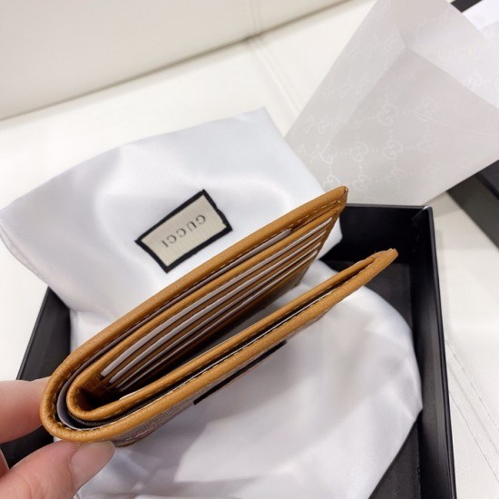 구찌 2020 남여공용 반지갑 ,GUW0137.Size(11cm).브라운