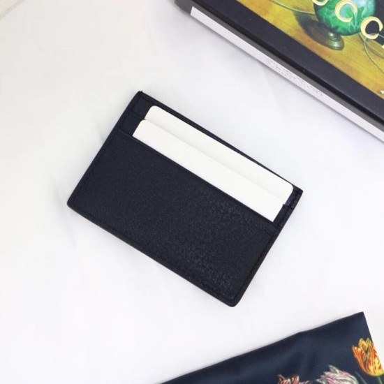 구찌 2020 남여공용 레더 카드 퍼스 GUW0134.Size(10cm).블랙
