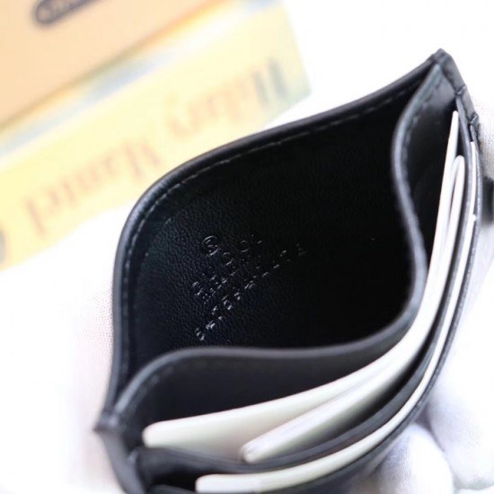 구찌 2020 남여공용 레더 카드 퍼스 GUW0133.Size(11cm).블랙