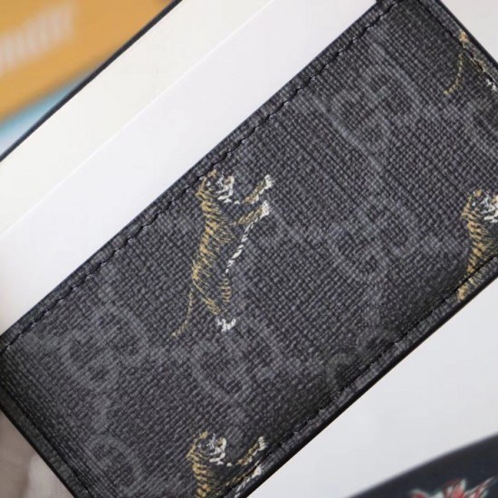 구찌 2020 남여공용 PVC & 레더 카드 퍼스 GUW0132.Size(10cm).블랙