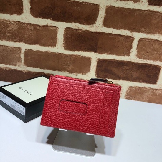 Gucci 2020 Ladies Leather Card Purse / Coin Purse ,547804