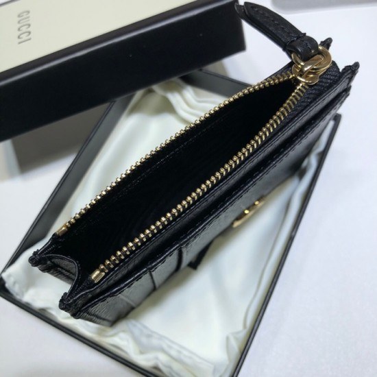 Gucci 2020 Ladies Leather Card Purse / Coin Purse ,547804