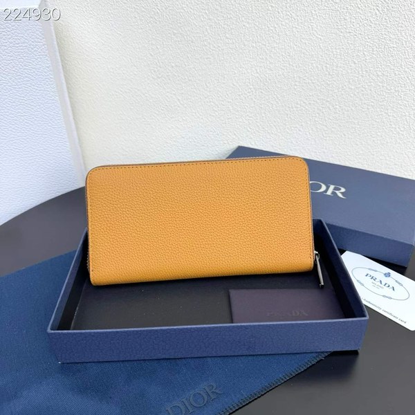 디올 2026 로고 엠보 지퍼 장지갑 지갑