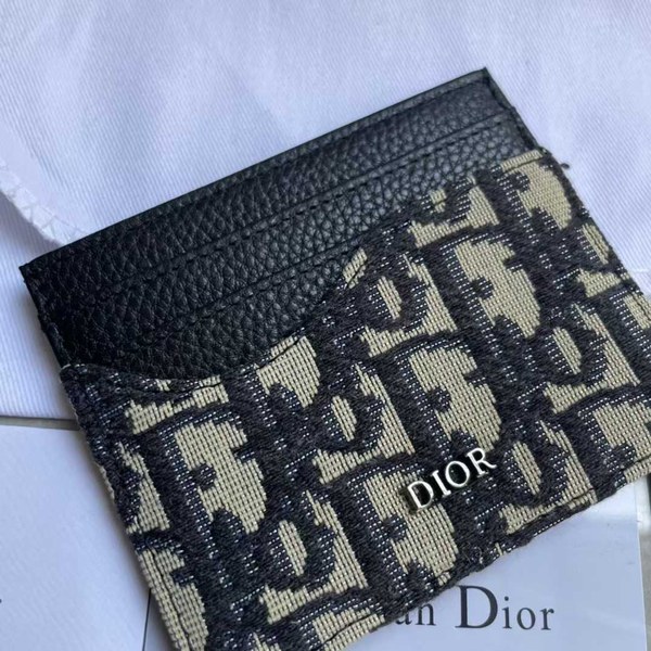 디올 2025 2ADCH164YKS H05E 오블리크 카드 지갑