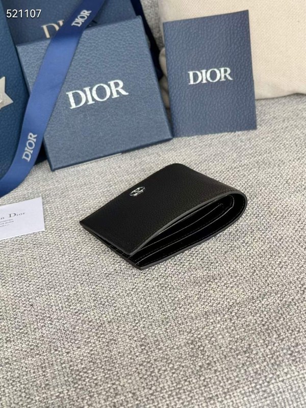 디올 2024 CD 와펜 반지갑 지갑