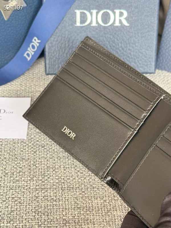 디올 2024 CD 와펜 반지갑 지갑