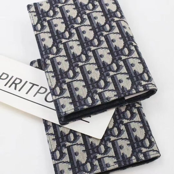 디올 2022 오블리크 오거나이져 여권 지갑