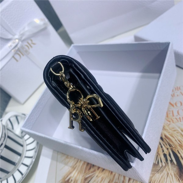 디올 양가죽 반지갑 S0178-1