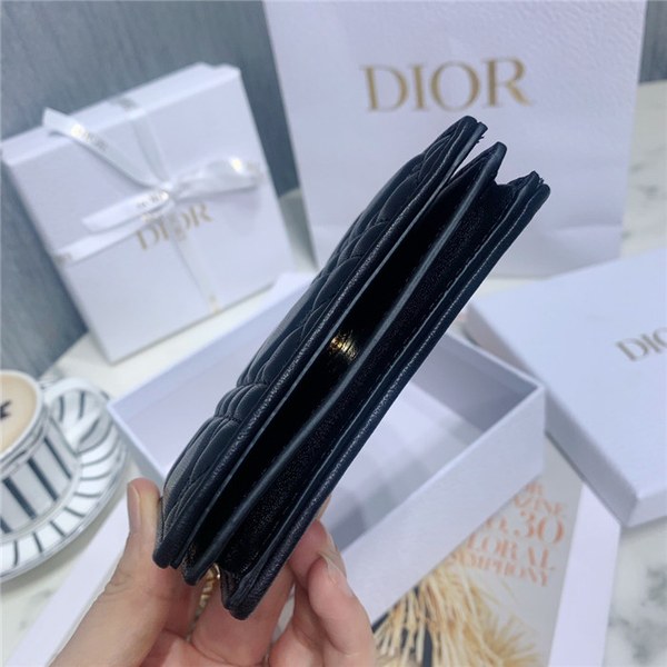 디올 양가죽 반지갑 S0178-1