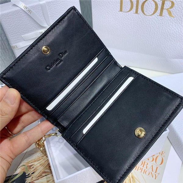 디올 양가죽 반지갑 S0178-1