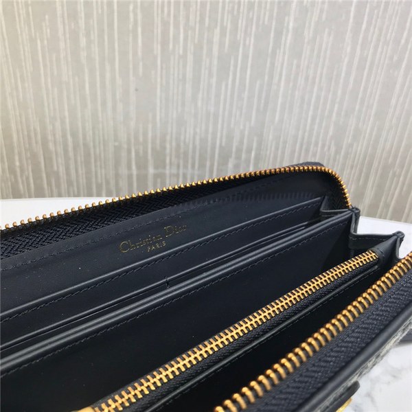 Dior 디올 오블리크 지퍼 장지갑 M017