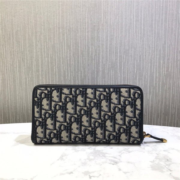 Dior 디올 오블리크 지퍼 장지갑 M017