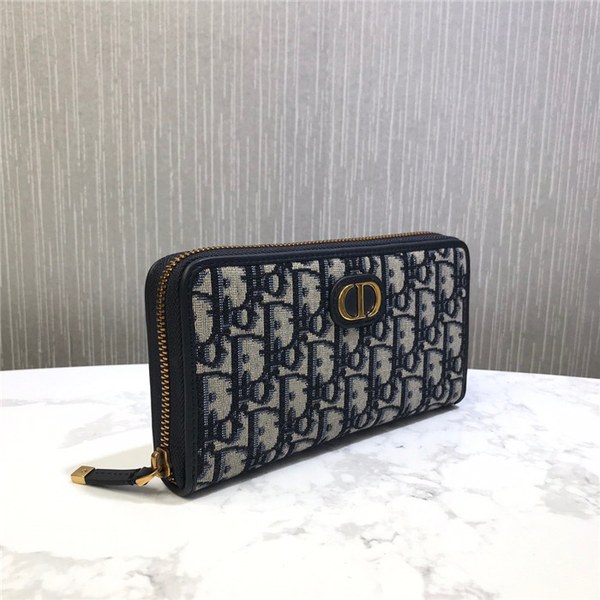 Dior 디올 오블리크 지퍼 장지갑 M017