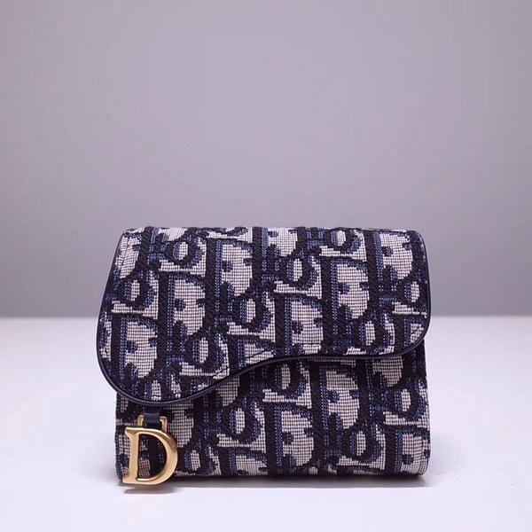 39위 Dior 디올 오블리므 새들 반지갑 306#