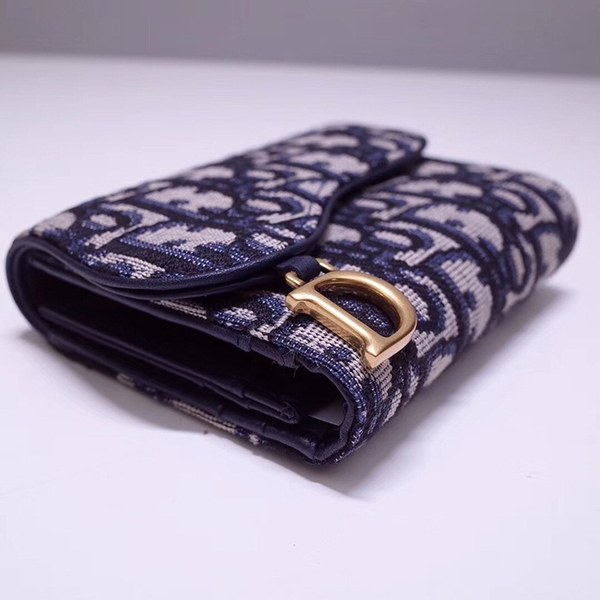 39위 Dior 디올 오블리므 새들 반지갑 306#