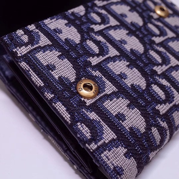 39위 Dior 디올 오블리므 새들 반지갑 306#