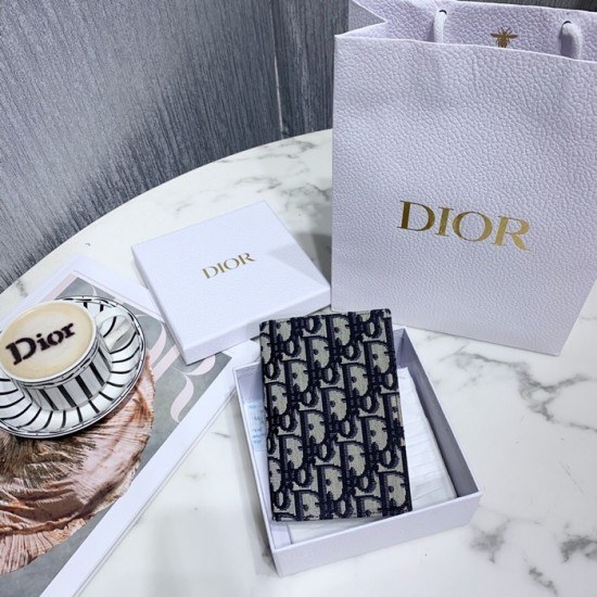 Dior 2020 Mm / Wm Canvas Passport Case ,13.5cm