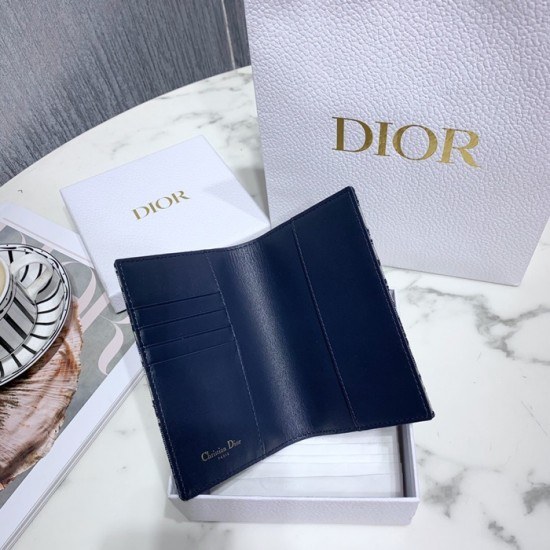 Dior 2020 Mm / Wm Canvas Passport Case ,13.5cm