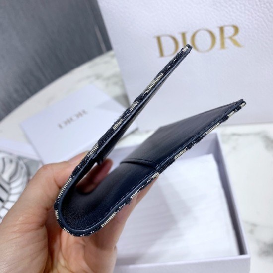 Dior 2020 Mm / Wm Canvas Passport Case ,13.5cm