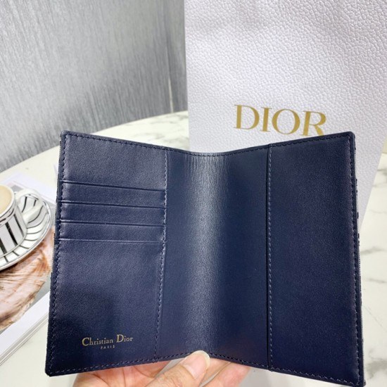 Dior 2020 Mm / Wm Canvas Passport Case ,13.5cm