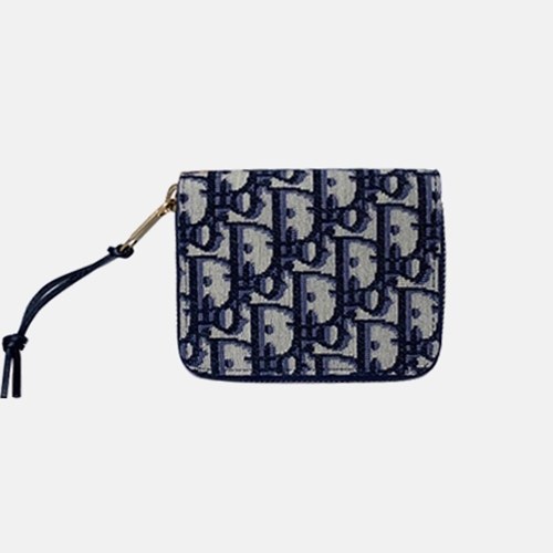 Dior 2020 Ladies Canvas Coin Purse,11cm