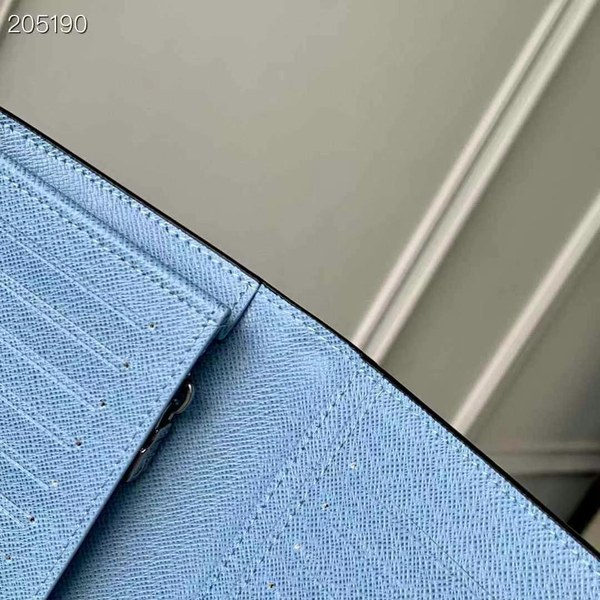 루이비통 2025 브라짜월릿 스카이블루컬러 장지갑 지갑