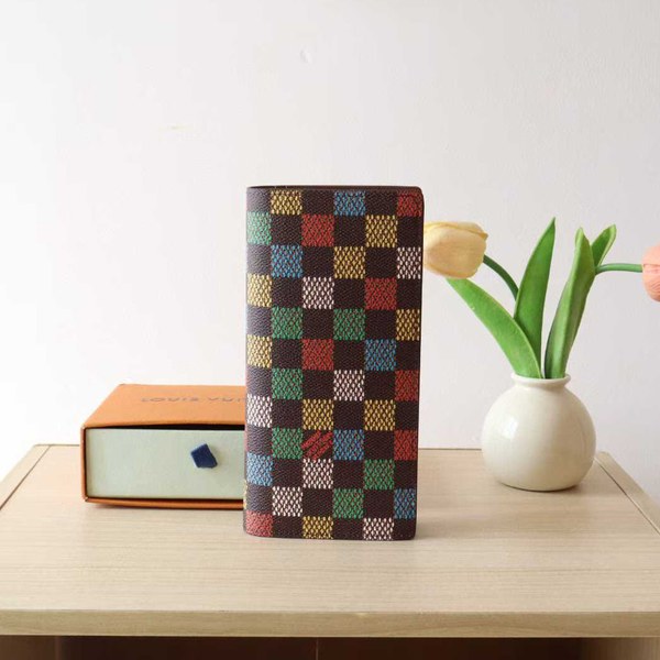 루이비통 2025 N00141 다미에 브라짜 월릿 지갑 장지갑