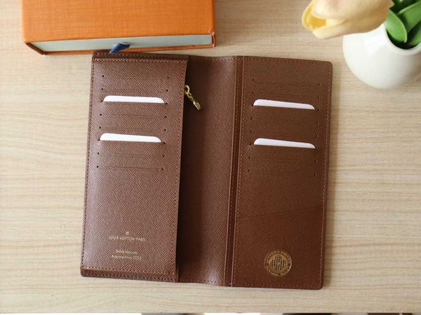 루이비통 2025 N00141 다미에 브라짜 월릿 지갑 장지갑