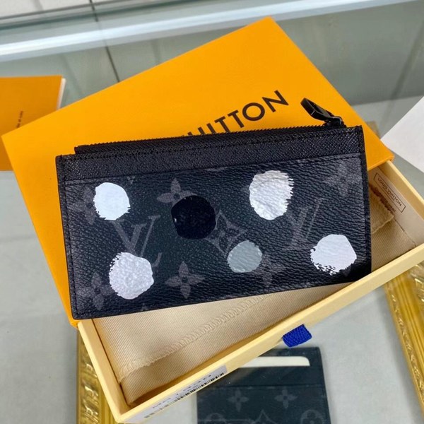 루이비통 2023 YK 콜라보 코인 카드 홀더 지갑