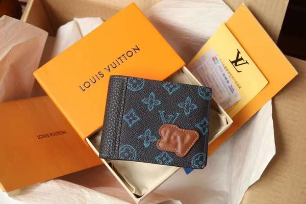 루이비통 2022 Brazza  Monogram 슬랜더 반지갑 지갑