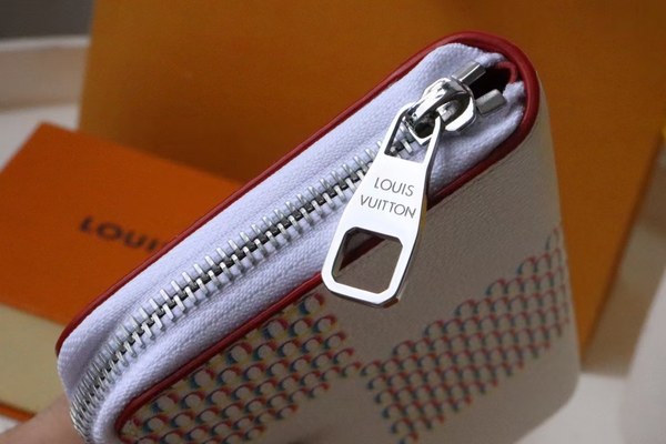 루이비통 2022 M81468 다미에 스프레이 지퍼 장지갑