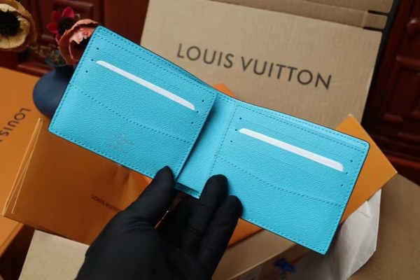 루이비통 2022 N64603  Damier Graphite 12/9cm 반지갑