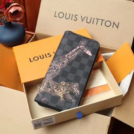 루이비통 2022 N64606 zippy Damier Graphite 10 x 20 x 2cm 장지갑