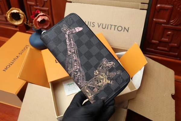 루이비통 2022 N64606 zippy Damier Graphite 10 x 20 x 2cm 장지갑